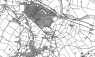 Old Map of Harnage, 1882
