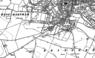 Old Map of Harnham, 1889 - 1899