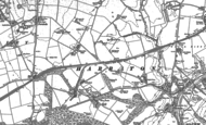 Old Map of Harraton, 1895