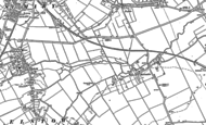 Old Map of Harrowden, 1882