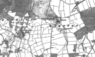 Old Map of Harston, 1886 - 1902