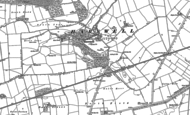 Old Map of Harswell, 1889