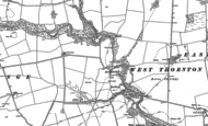 Old Map of Hartburn, 1895 - 1896
