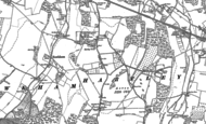 Old Map of Hartley, 1895