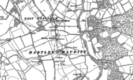 Old Map of Hartley Mauditt, 1895 - 1909