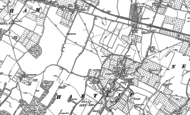 Old Map of Hartlip, 1895 - 1896