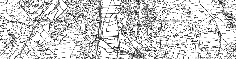 Old map of Hartsop in 1897