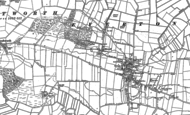 Old Map of Harwell, 1885