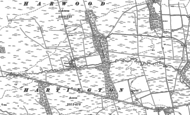 Old Map of Harwood, 1896