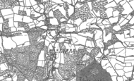 Old Map of Hascombe, 1870 - 1896