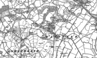 Old Map of Hasfield, 1883