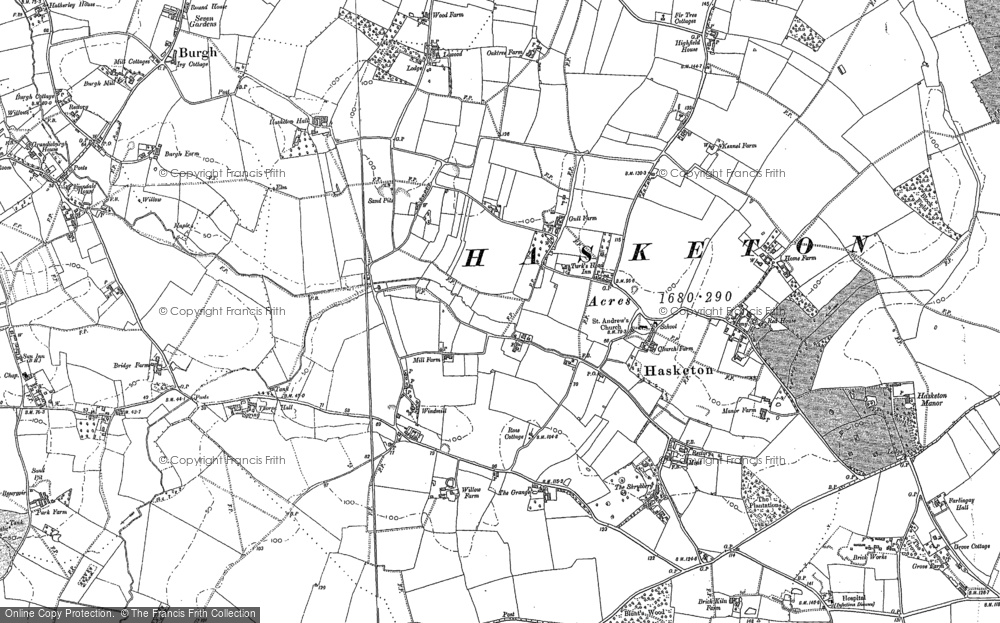 Hasketon, 1881
