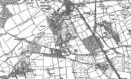 Old Map of Haswell Plough, 1896