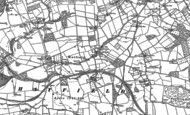 Old Map of Hatfield, 1885