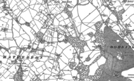Old Map of Hatherton, 1897