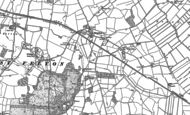Old Map of Haughton, 1875 - 1880