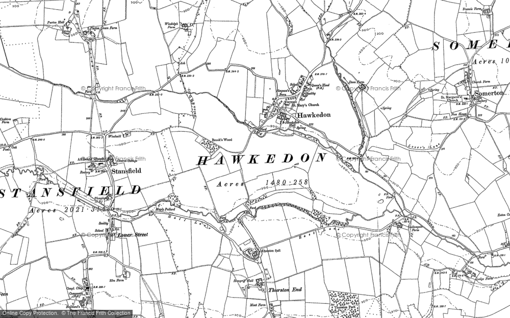 Hawkedon, 1884