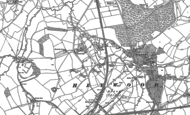 Old Map of Hawkeridge, 1922