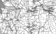 Old Map of Hawkesbury, 1881 - 1919