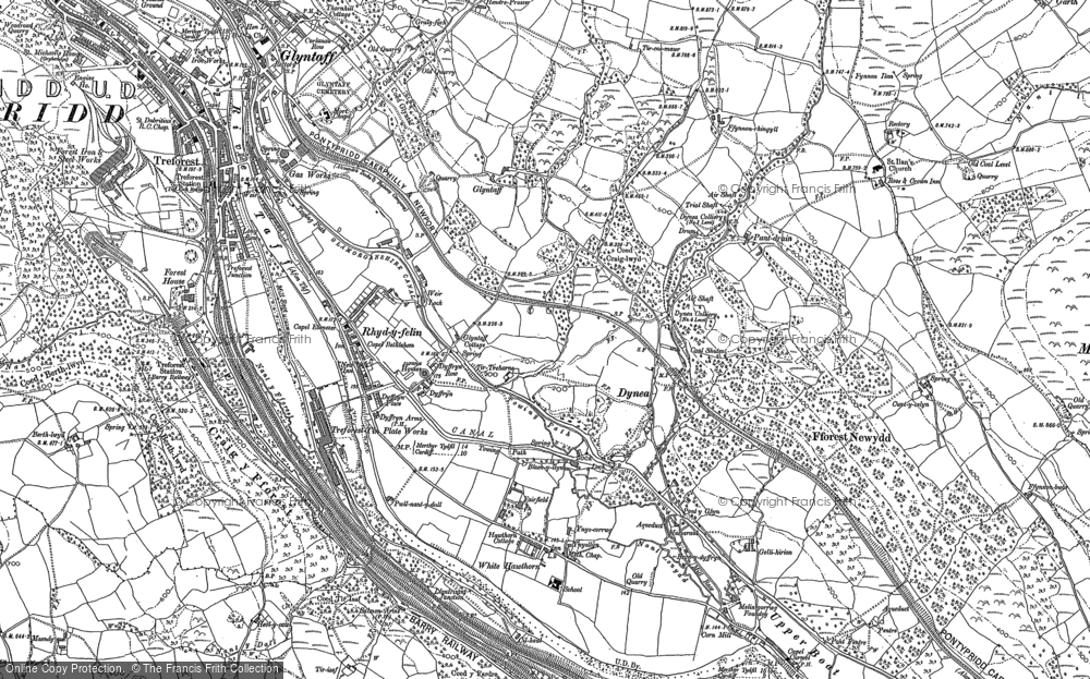 Old Map of Hawthorn, 1897 - 1898 in 1897