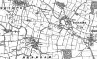 Old Map of Headlam, 1896
