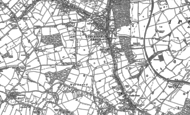 Old Map of Headless Cross, 1903