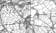 Old Map of Heath Hayes, 1883