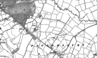 Old Map of Heathencote, 1883