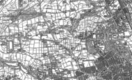 Old Map of Heaton, 1891