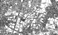 Old Map of Heaton Mersey, 1897 - 1908