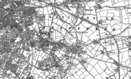 Old Map of Heavitree, 1887 - 1888