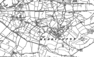 Old Map of Heddington, 1899