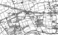 Old Map of Heddon-on-the-Wall, 1895