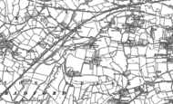 Old Map of Hele, 1887