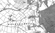 Old Map of Helhoughton, 1885