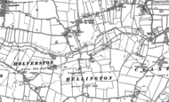 Old Map of Hellington, 1881