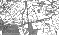 Old Map of Hem Heath, 1877 - 1879