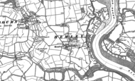 Old Map of Hemley, 1881 - 1902