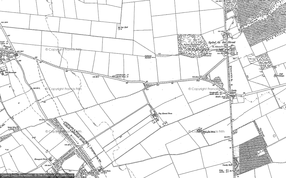 Hemswell Cliff, 1885