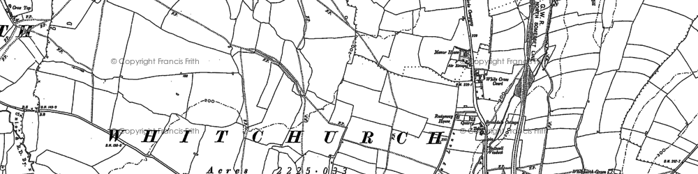 Old map of Hengrove in 1902