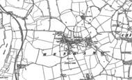Old Map of Henham, 1896