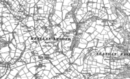 Old Map of Henllan Amgoed, 1905 - 1906