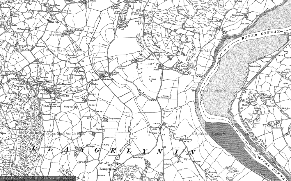 Old Map of Henryd, 1887 - 1899 in 1887