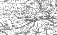 Old Map of Henshaw, 1895