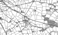 Old Map of Hepscott, 1896