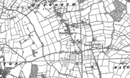 Old Map of Hepworth, 1882 - 1903