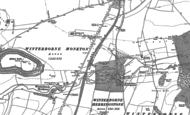 Old Map of Herringston, 1886