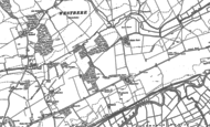 Old Map of Hersden, 1896