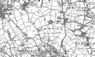 Old Map of Heswall, 1898