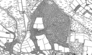 Old Map of Hethfelton, 1886 - 1887